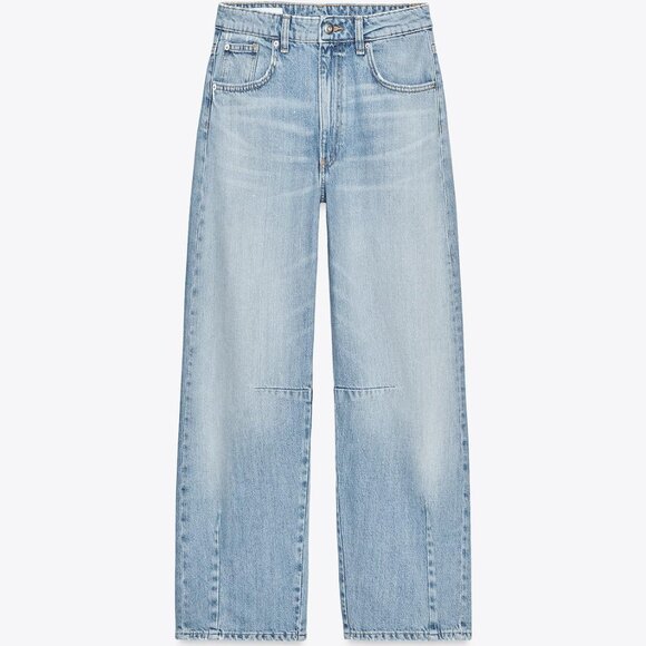 Zara baggy barrel leg jeans size 6 women's - Picture 6 of 6
